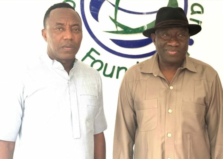 Jonathan agrees to meet tinubu over nnamdi kanu says sowore 750x536 1