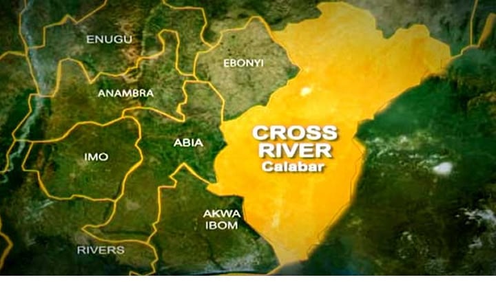 Cross river state map