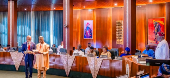 Tinubu swears in doro 647x300